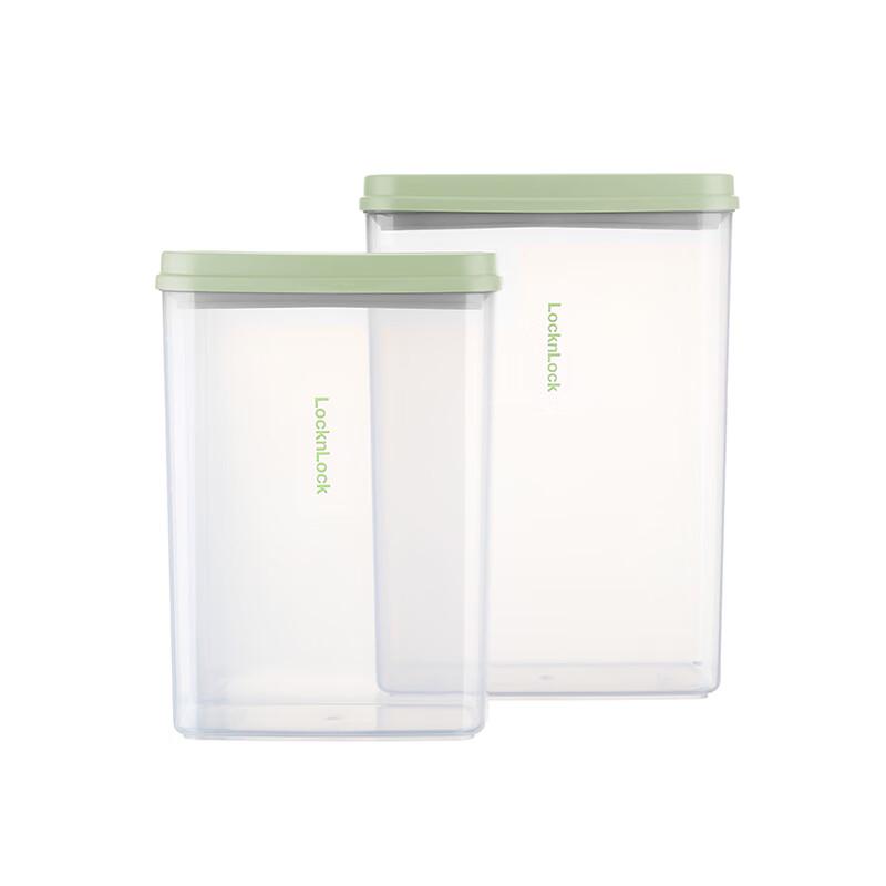 LocknLock Clever Series Plastic Rice Bin 2-Piece Set