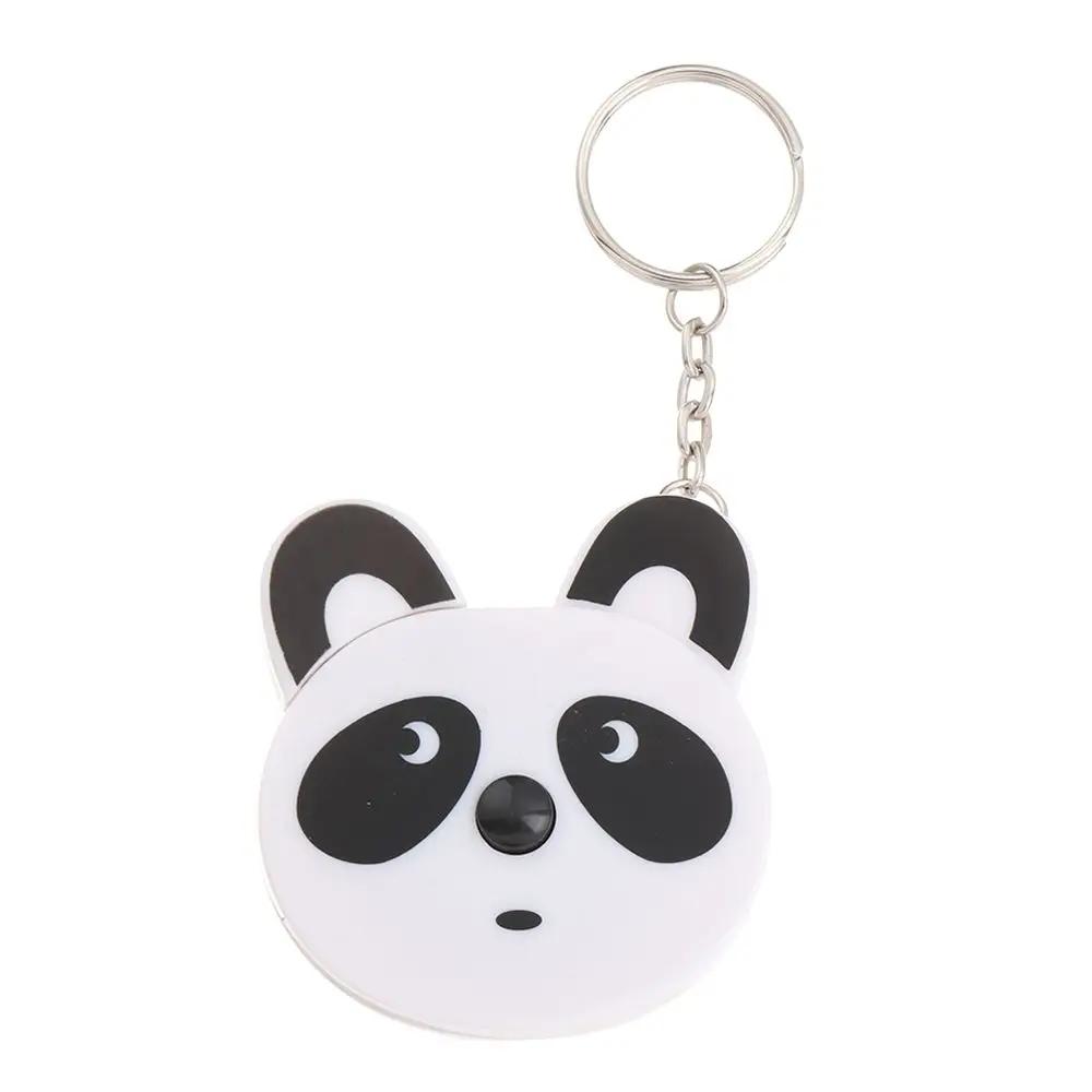 Cartoon Animal Tiger Panda Frog Piggy Tape Measure Automatic Stretch Ruler Sewing Measure Ruler Keychain Household MeasuringTool