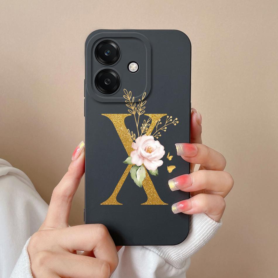 For Oppo A40 A40m A60 A80 Case Simple Letters Soft Liquid Silicone Anti Drop Phone Back Cover For Oppo A 60 4G 5G Couple Bumper