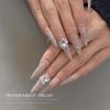 Zircon Rhinestone Nail Art – Blindingly Shiny, Handmade Long Right Angle Rhinestone Ball Pigeon Egg Decoration