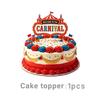 Circus Carnival Birthday Party Decorations: Balloons, Bunting, Disposable Paper Cups & Plates, Tablecloths for Kids
