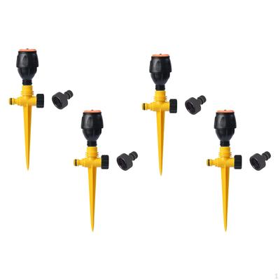 4 Pack Garden Sprinklers for Lawn Watering System