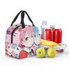 Life In A Different World From Zero Anime Rem Insulated Lunch Bag for Women Children Leakproof Food Boxes Thermal Lunch Box Tote