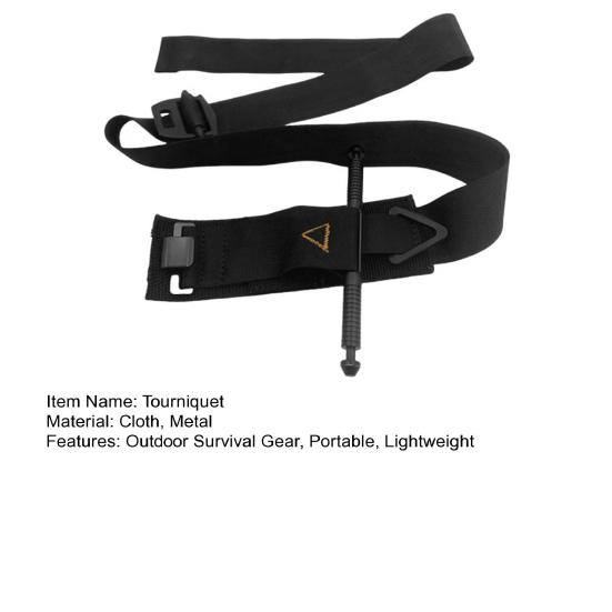 95CM Tactical Tourniquet Outdoor Camping Combat Bleeding Control Tourniquet Compression Band Arterial Emergency Bandage
