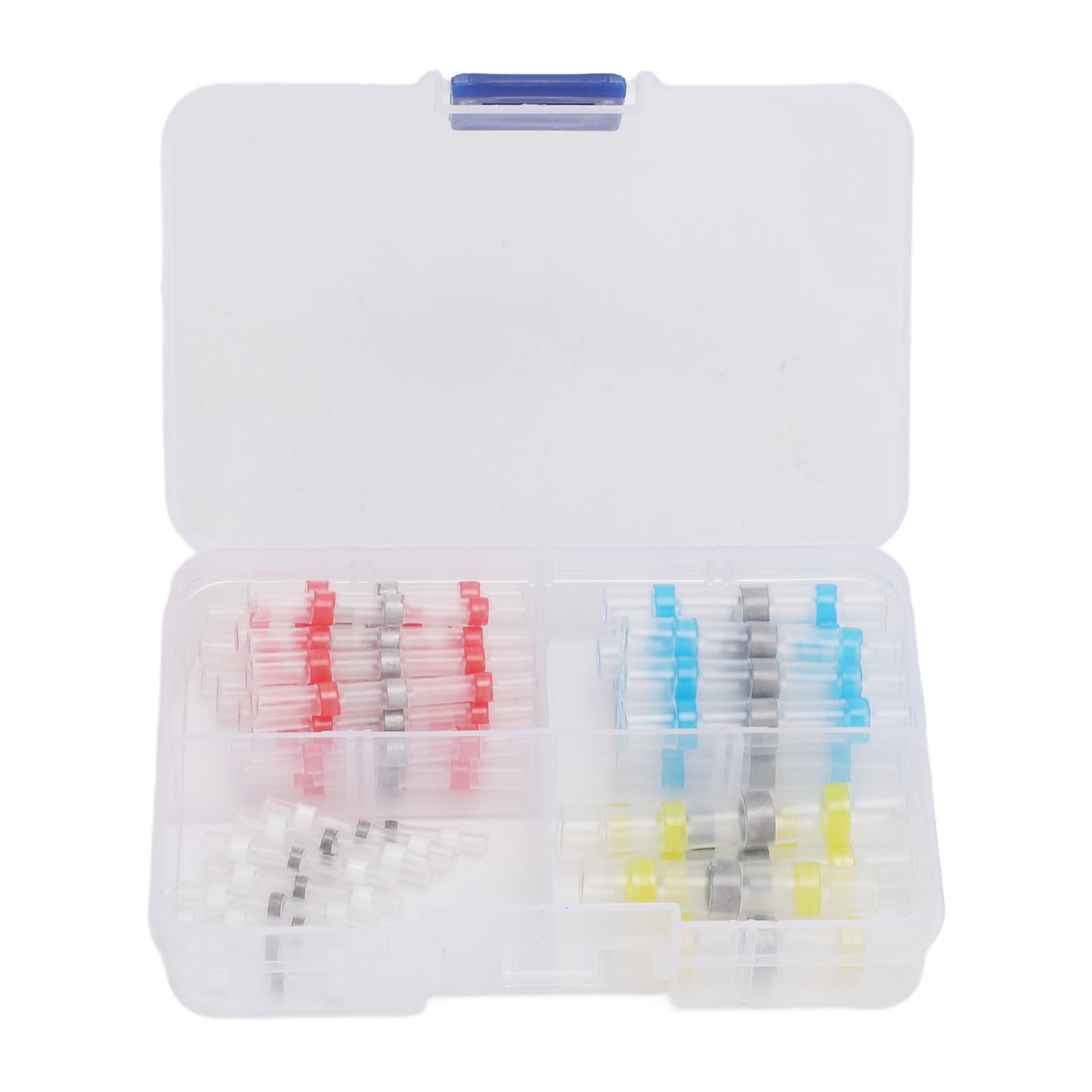 

50PCS Solder Seal Wire Connector Waterproof Pressure Free Quick Splice Wire Terminal