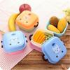 Layer Square Plastic Animal Snack Children Tableware Fresh Keeping Box Food Storage Box Lunch Box