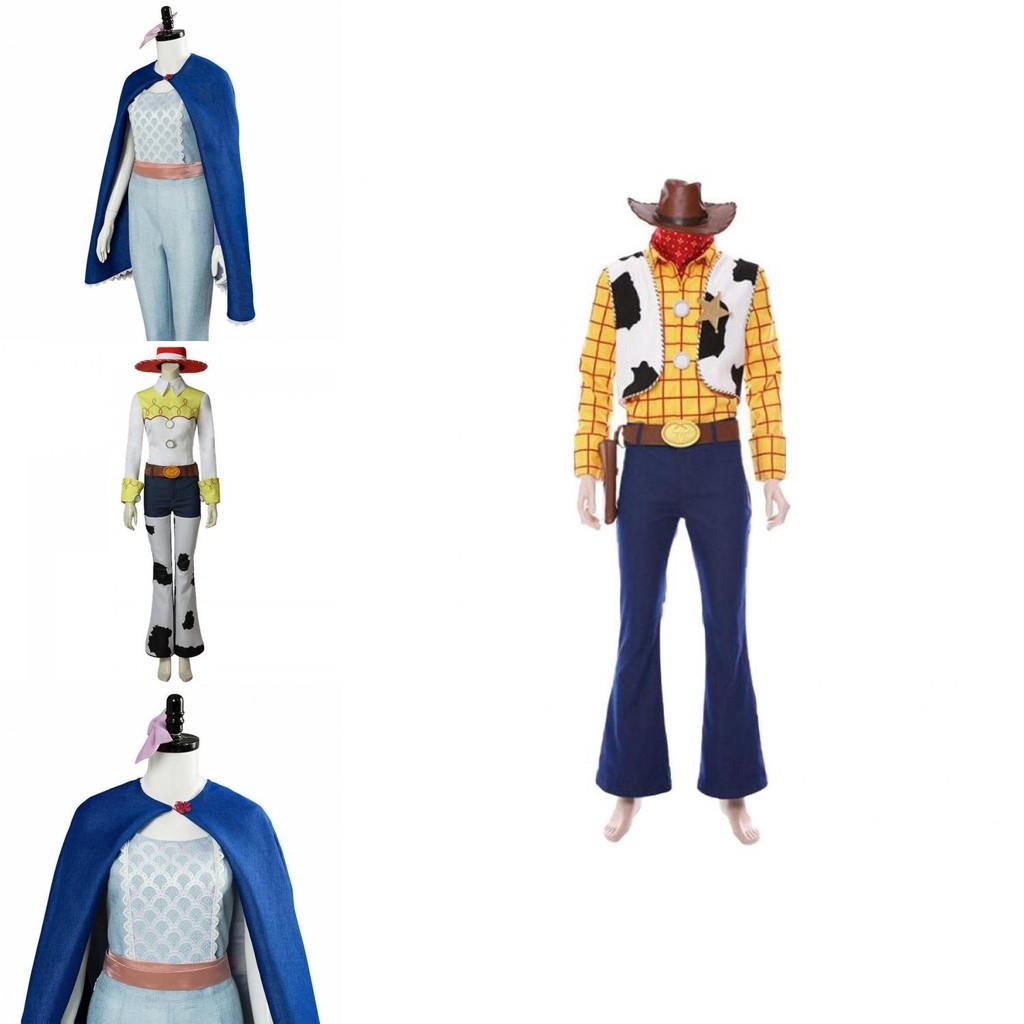 Prepare-se para a Aventura com Fantasias de Palco Cosplay de Toy Story Woody Bo Peep Jessie