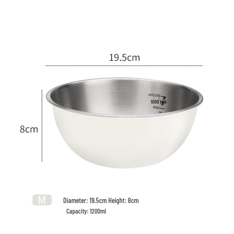 

ZISIZ 316 Food-Grade Stainless Steel Dough Mixer