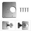 Hinge Plate with Hole & Screws Shelves Window