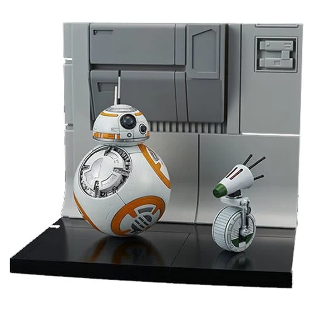 

Star Wars Diorama Set Scale Plastic Model BB-8 & D-O 1/12 Pre-Colored белый