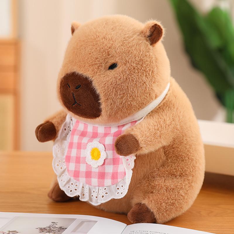 Cute transformation kapibara doll capybara cub plush toy children's birthday gift water guinea pig doll