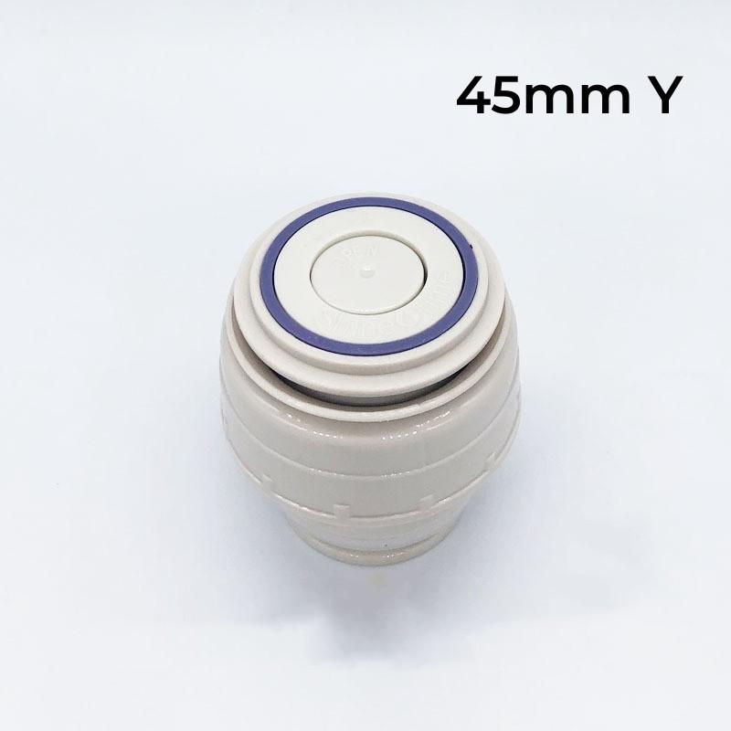 Tapa de termo de 4,5 cm/5,2 cm, tapa de repuesto para taza de viaje, tapa de termo para exportación, color negro