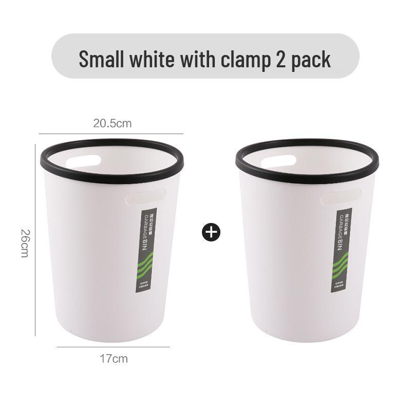 Multi-Room Trash Can: Kitchen, Bathroom, Bedroom, Office Use - Simple Classification Paper Basket