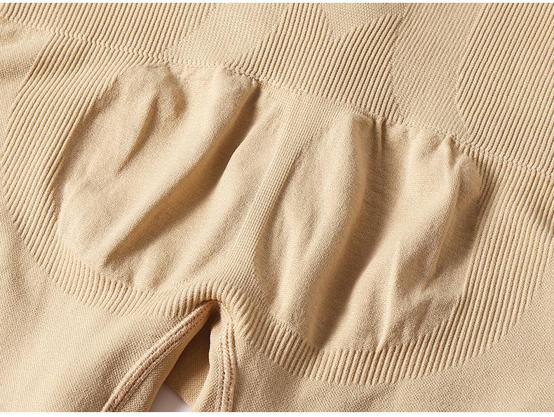 Postpartale High-Waist Bauchweg-Leggings für Damen, Verstellbare nahtlose Boxertights zur Körperformung in Übergröße