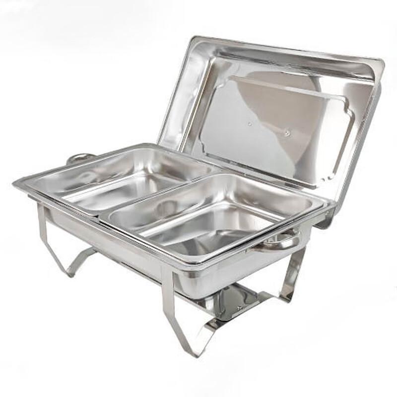 Commercial Stainless Steel Alcohol Heated Buffet Chafing Dish