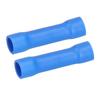 1000 Pcs Blue Butt Connectors Fully Insulated Crimp Terminal Connectors for Automotive Electronic