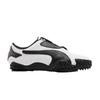 Mostro Perforated Leather White Black