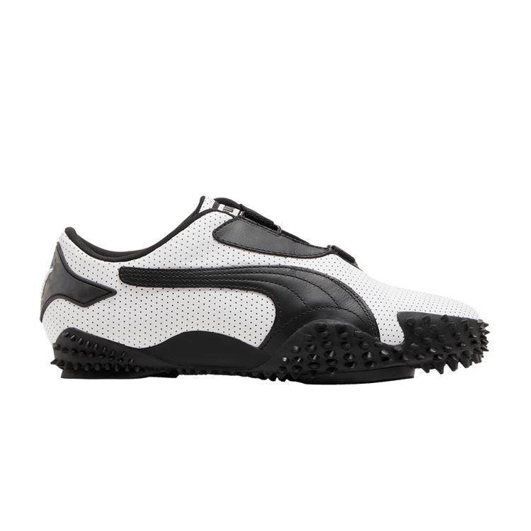 Puma Mostro Perforated Leather White Black 40