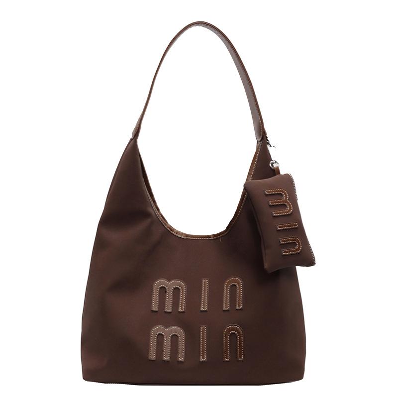 2025 New Trendy Retro Large-capacity Bag Women's Fashion Foreign Versatile Shoulder Bag Commuter Tote Bag