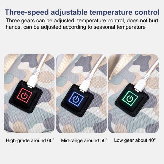 1 Set Baby Bottle Warmer Smart Constant Temperature 3-level Adjustable Infant Toddler Car Milk Bottle Heat Keeping Slipcover for Gift