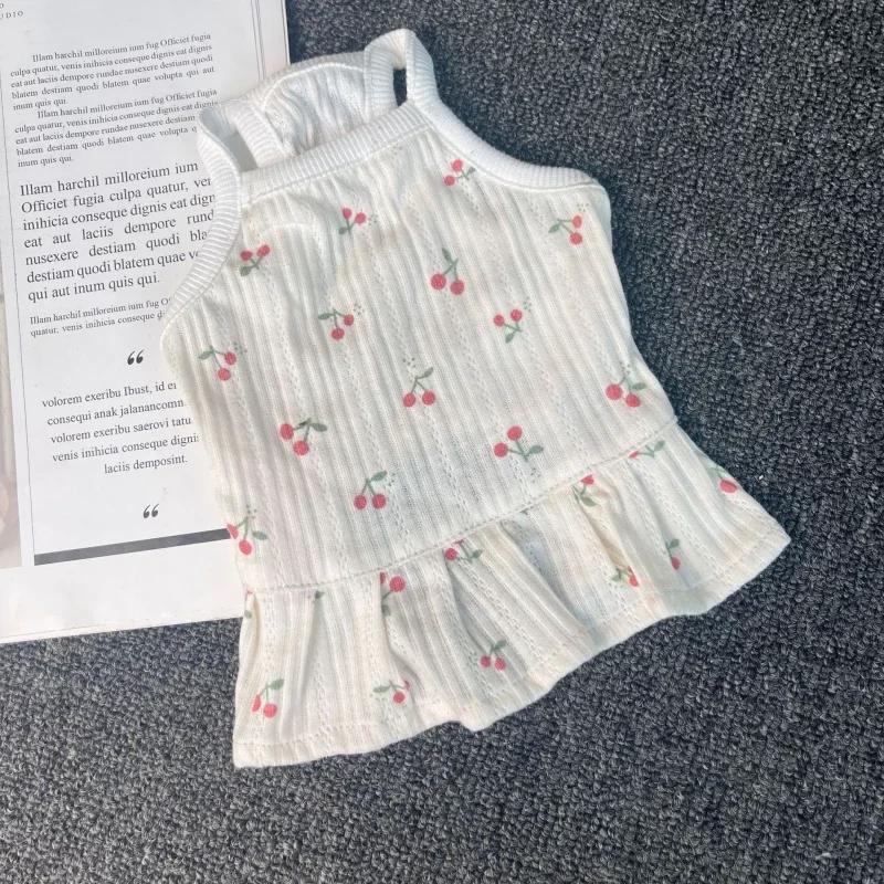 

Летняя одежда для собак и кошек, щенков, платье-юбка для кошек, костюм для маленьких собак, Йоркширский терьер, Померанский шпиц, Ши-тцу, Мальтийская болонка, Пудель, Бишон, Одежда для домашних животных S белый