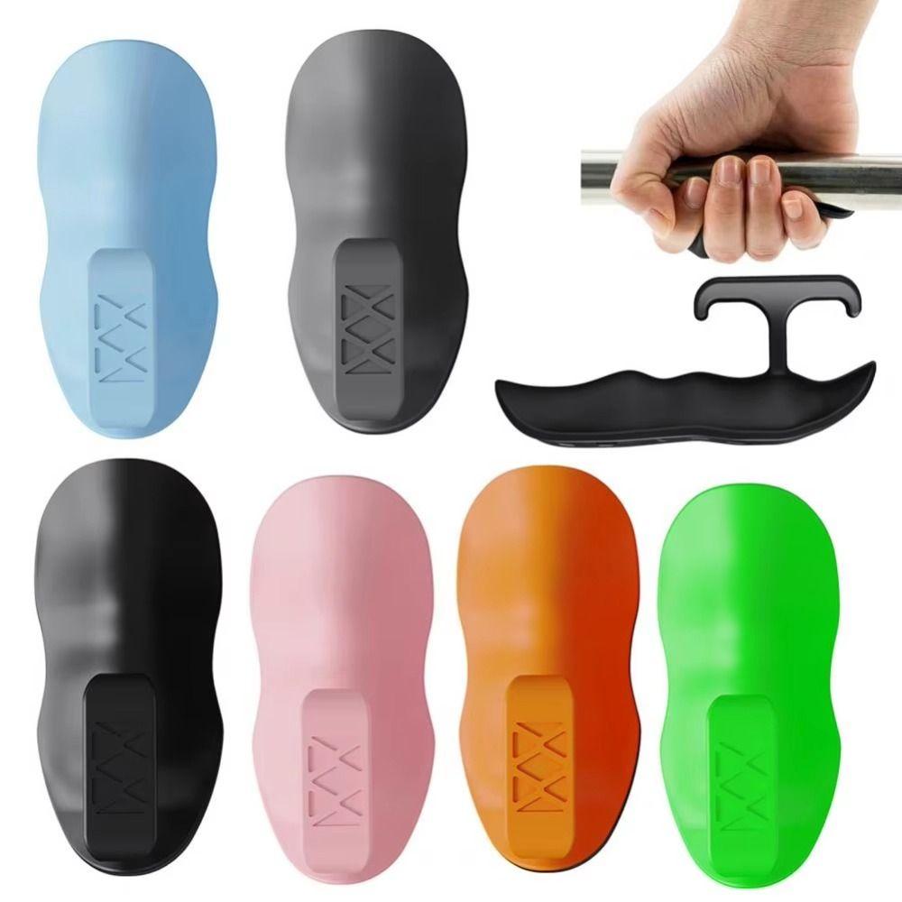 1 Pair Anti-slip Weight Lifting Grips Elastic Silicone Palm Grips Workout Gym Gloves Weightlifting
