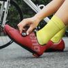 Stivali da Bicicletta Unisex per Esterno Mountain Bike Bici da Strada Stivali Moda Negozio di Ciclismo Scarpe Autobloccanti per Bici da Strada da Donna/Uomo Traspiranti