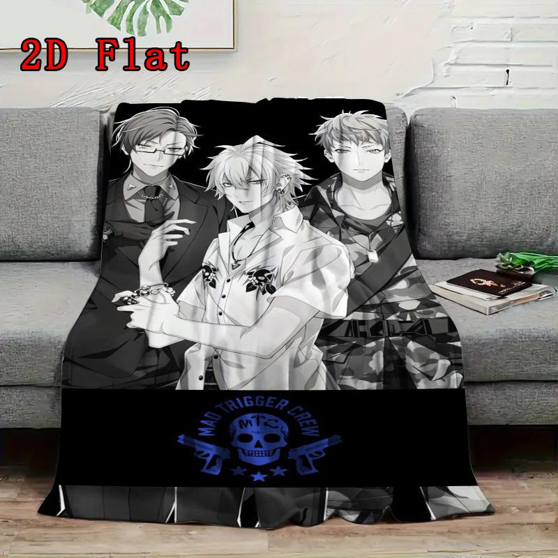 Hypnosis Mic 2D Flat Pattern Flannel Blanket High quality All Seasons Warmth and Comfort Perfect for Christmas Gifts.NMT0928248
