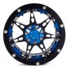 RC for Cars Wheel Parts 2.2'' Aluminum Alloy Wheel Rims Replacement for 1/10 1/8 RC Crawler for Cars Easy To Install