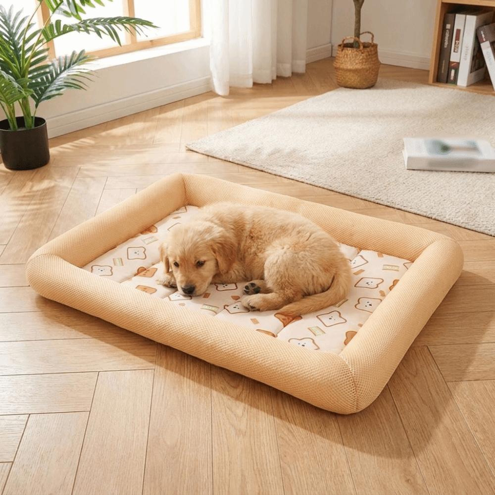 Square Pet Cooling Mat Non-Slip Dog Sleeping Pad Cat Sleeping Mat Cooling Puppy Bed  Kennel