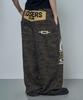 Lujeoseukeulleob Gummy Smile Club Wide Sweatpants Camo