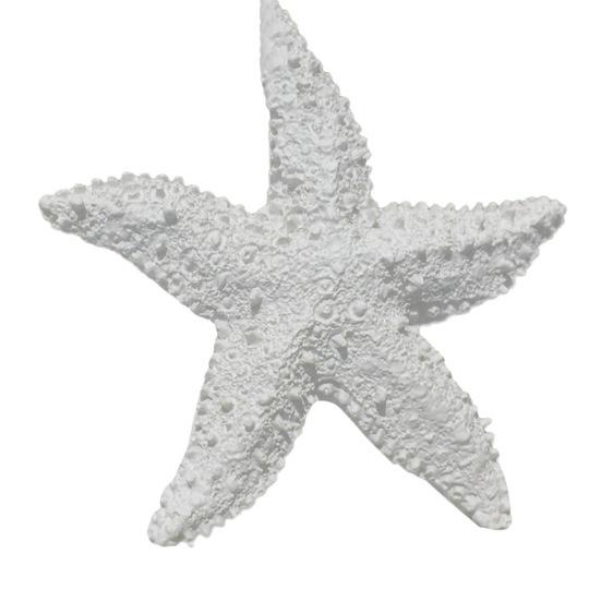 2 Stück Aquarium Ornament Mediterranes Harz Mini Seestern Aquarium Dekoration