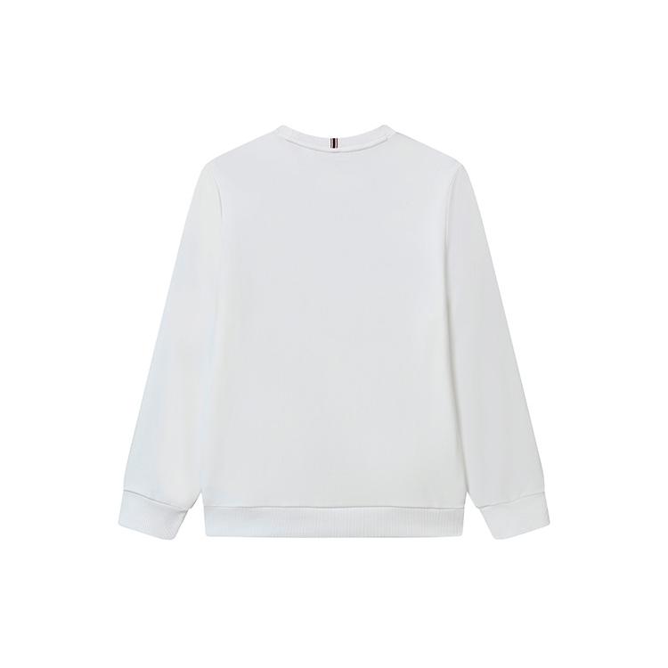 Fila Sweatshirts Men's Standard White Crew Neck Moderate F11M231201F-WT