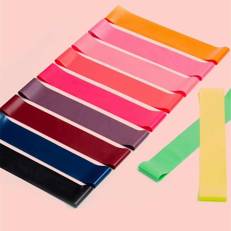 Yoga-Elastikband mit kreisförmiger Widerstandsschlaufe