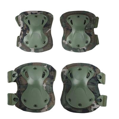 Taktisches Camouflage Knie- und Ellbogenschoner-Set