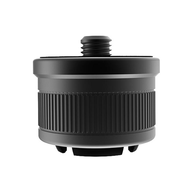 

Camera Adapter 17Mm Ball Head 1/4 Male Thread For Vloggings Tripods Phone Gimbals Reinforced Structure чорний