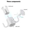 Outdoor Beach Umbrella Hooks Hanger Space-saving Useful Sun Umbrella Storage Holder Wear-resistant Versatile Four-corner Hook