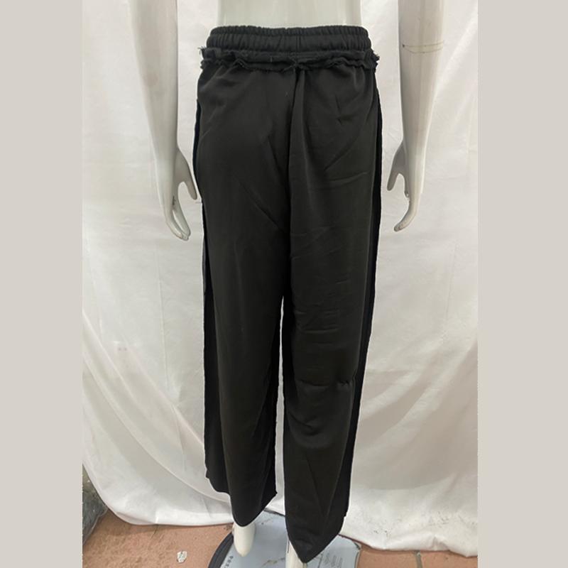 Europäischer und amerikanischer Stil Street Hot Stamping Retro Locker Trendy Lässig Gerades Bein Herren- und Damenhose