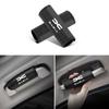 Leather Car Roof Armrest Pull Cover Handle Protector For Dacia Logan Sandero Duster Lodgy Spring Jogger Dokker Stepway Bigster