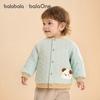 Balabala Baby & Kids Baseball Collar Cotton-Padded Jacket