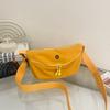Portable And Simple Dumpling Bag, Fashionable And Versatile Sports Cycling Breast Bag, Daily Commuting Shoulder Messenger Bag