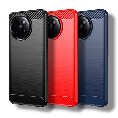 For Xiaomi 14 Civi Case For Xiaomi 14 Civi Cover 6.55 Inch Carbon Fiber Shockproof Silicone Protective Bumper For Xiaomi 14 Civi