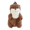 Toy Stuffed Animal Otter Backpack Short Plush Kids Lovely Bag Gift Birthday