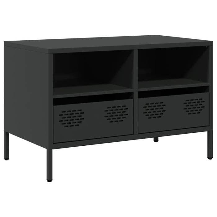 VidaXL TV Cabinet Black 68x39x43.5 Cm Cold-rolled Steel 851316