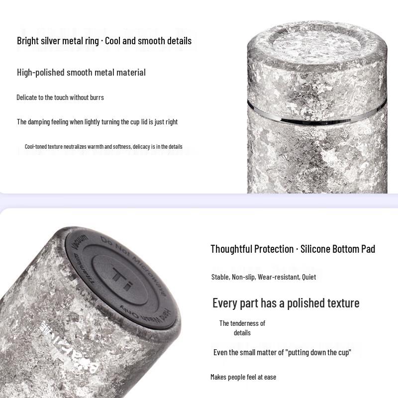 Bear Pure Titanium Insulated Travel Mug