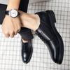 Mode 2024 Business Hohe Qualität Herrenschuhe Echtes Leder Freizeit Slipper Schuhe Herren Spitz Oxford Hochzeit Kleid Gentleman Büroschuhe