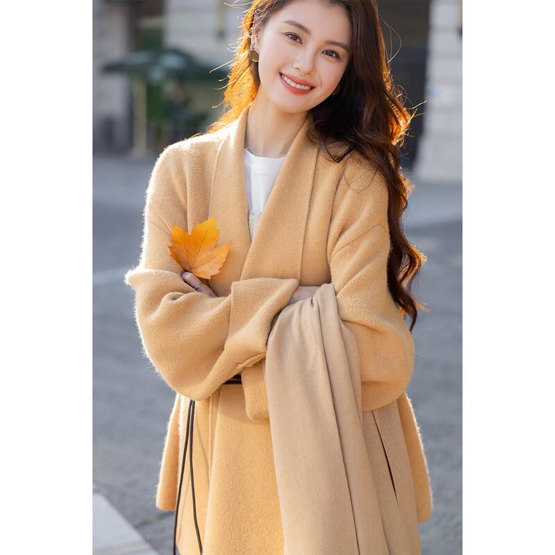 

Mokana Winter Retro Chic Shawl Cardigan One Size