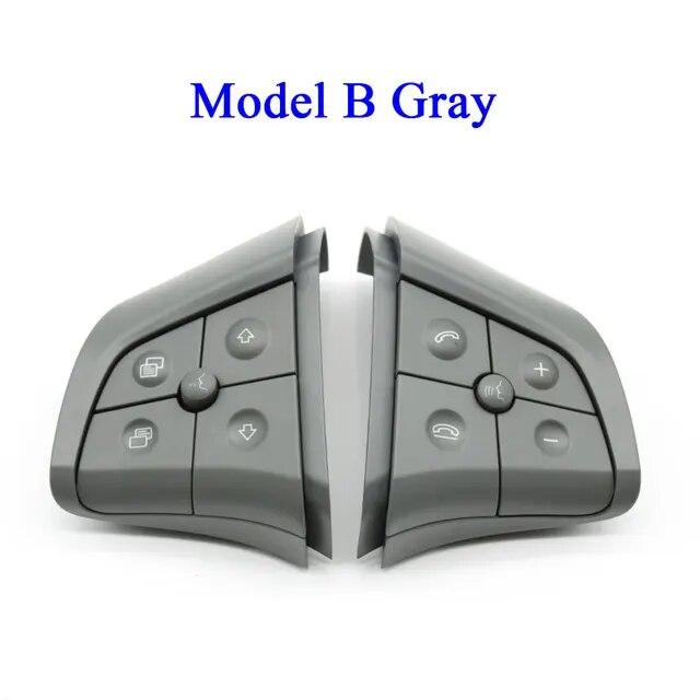 W164 W245 W251 Svart rattbryter Kontrollknapper Bil multifunksjonsnøkler Montering For Mercedes Benz GL ML RB Class