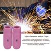 10pcs Ceramic Nozzle Cups 10N5010N46 #4#8 for WP171826 TIG Welding Torch