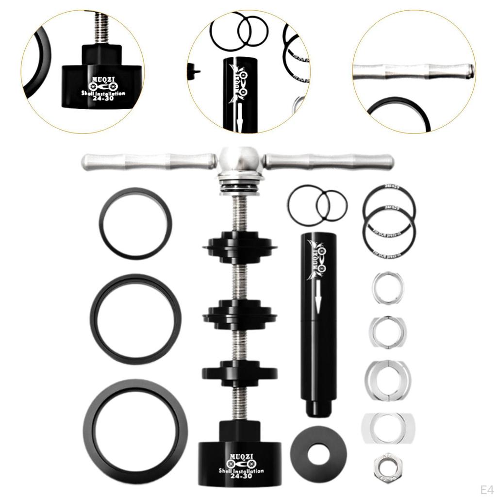 Bicycle Bottom Bracket Assembly, Disassembly Tool, Remover for Mountain Bikes